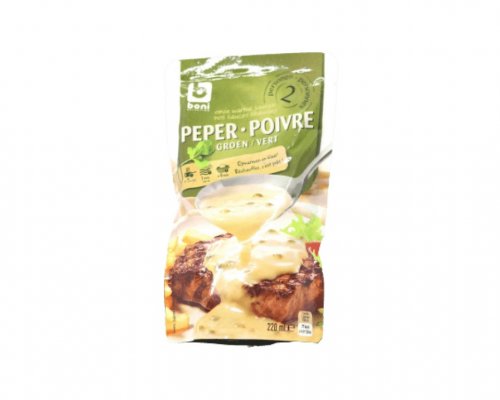 SỐT TIÊU XANH PEPPER BONI 220ML