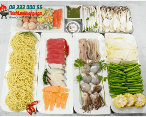 Set Lẩu 3-4 Người Không Cay từ 399k