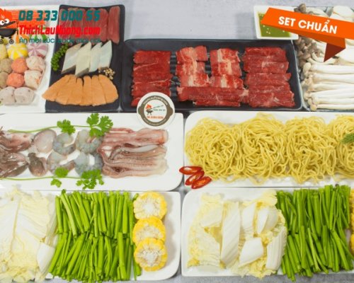 Set Lẩu Đặc Biệt Không Cay giá chỉ từ 579k